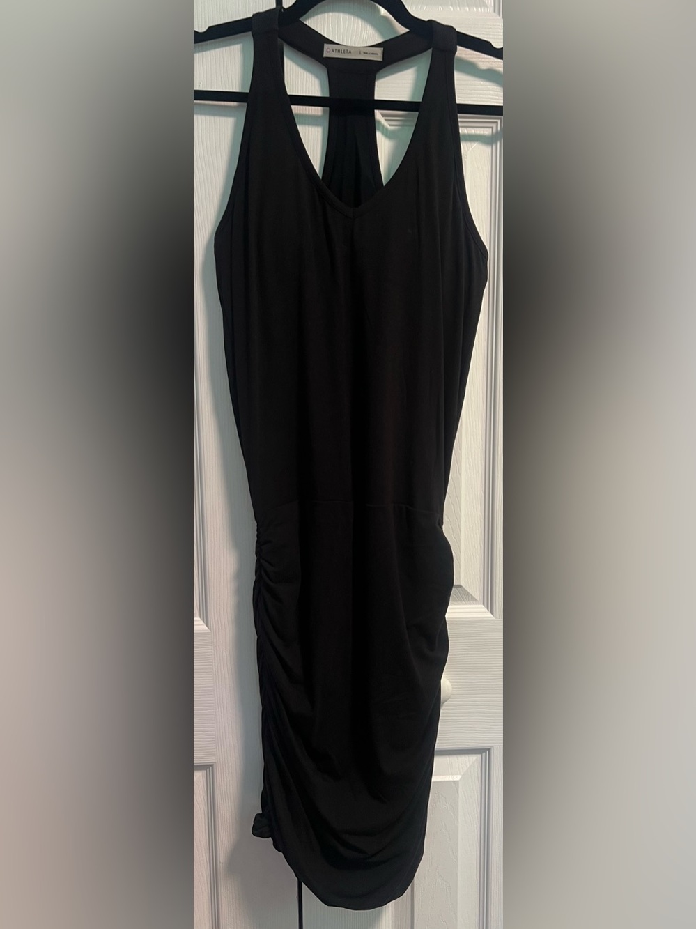 Athleta Tee Racerblack Dress in Black